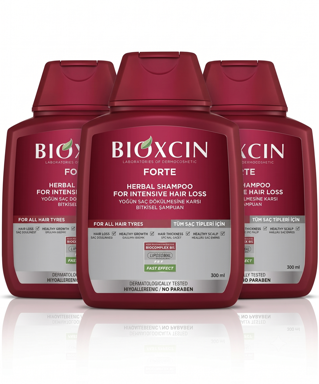 Bioxcin Forte Intensive Shampoo - 300ml